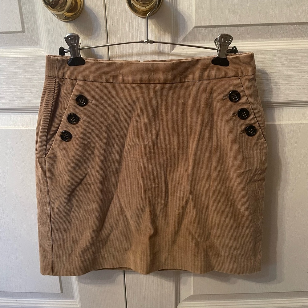 BANANA REPUBLIC WOMEN’S CORDUROY MINI SKIRT